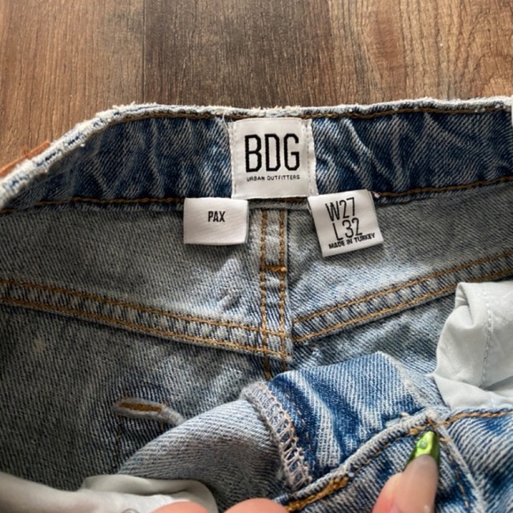 Urban Outfitters BDG Pax Straight Ankle High Waist Jeans 27 NWT - Picture 3 of 6